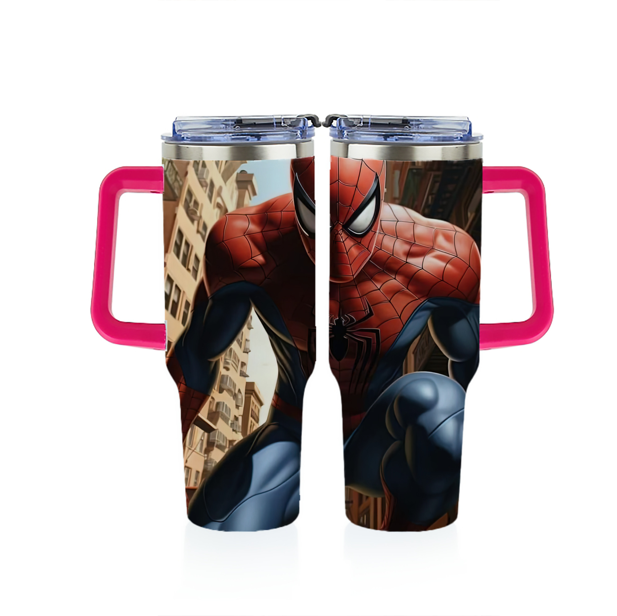 （画像用） Spider Man スパイダーマン 1200ｍLフルプリント車用タンブラー